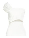 Federica Tosi Woman Top White Size 2 Viscose, Polyester