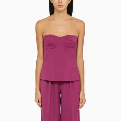 Federica Tosi Women's Wool-blend Peony Top In Pink