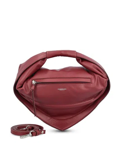 Federico Cina Bags In Maroon