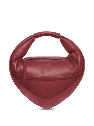 FEDERICO CINA FEDERICO CINA MIDI 'TORTELLINO' BAG BURGUNDY