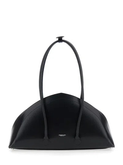 Federico Cina Black Tortellino Shoulder Bag