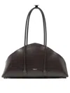 Federico Cina Tortellino Bag_la Bauletto Shoulder Bag In Brown