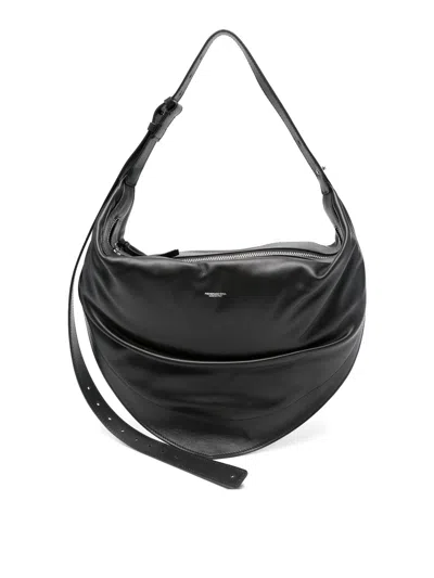 Federico Cina Brown  Shoulder Bag In Black
