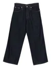 Federico Cina Contrast-stitching Jeans In Blue