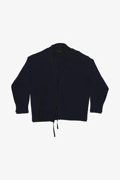 FEDERICO CINA FEDERICO CINA CORSET DISTRESSED CARDIGAN CLOTHING