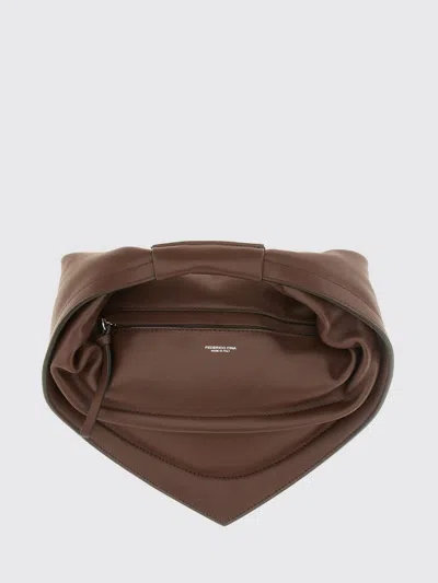 Federico Cina Crossbody Bags  Woman Color Brown