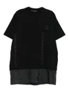 Federico Cina Embellished-panel Dress In Black