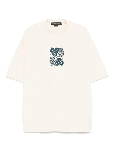 Federico Cina Grape T-shirt In Multicolor