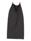 Federico Cina Halter-neck Top In Gray