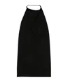 Federico Cina Halterneck Blouse In Black
