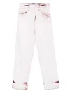 Federico Cina Bleached-effect Trousers