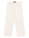 Federico Cina Indelebile 5 Pocket Denim Clothing In White