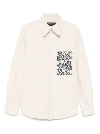 Federico Cina Indelebile Classic Denim Shirt