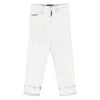 Federico Cina Jeans In White