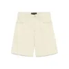 Federico Cina Denim Denim Shorts In Green