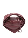 Federico Cina Lamb Leather Handle Bag 'midi Tortellino'