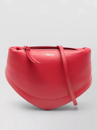 Federico Cina Lambskin Tortellino Shoulder Bag Top Handle