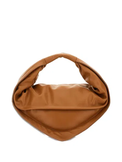 Federico Cina Tortellini Midi Bag In Brown