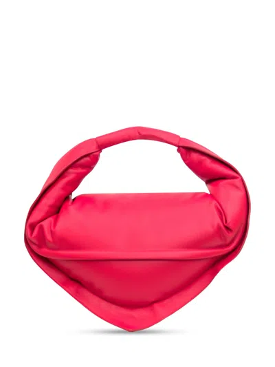 Federico Cina Linen Maxi Tote Bag In Red