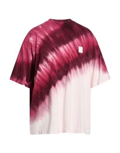 Federico Cina Man T-shirt Plum Size L Cotton In Multi