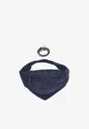 Federico Cina Maxi Tortellino Shoulder Bag In Blue