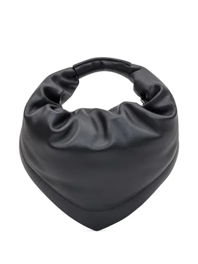 Federico Cina Midi Tortellino Bag In Black