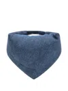 Federico Cina Midi Tortellino Denim Tote Bag In Blue