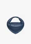 Federico Cina Midi Tortellino Top Handle Bag In Blue