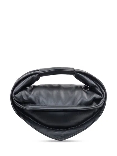 Federico Cina Mini Tortel Handbag In Black