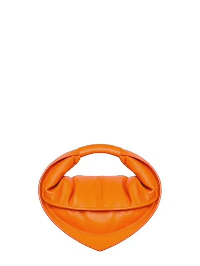 Federico Cina Mini Tortellino Bag In Orange