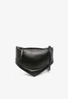 Federico Cina Mini Tortellino Nappa Leather Handbag In Black