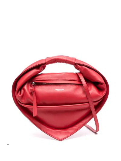 Federico Cina Mini Tortellino Tote Bag In 红色