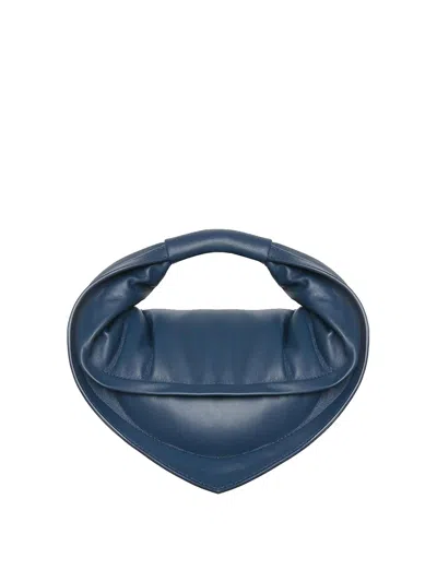 Federico Cina Mini Tortellino Tote Bag In Blue