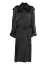 Federico Cina Oversize Trench Clothing In Gray