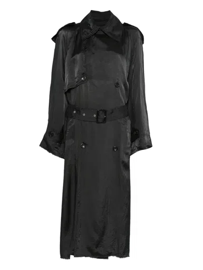 Federico Cina Oversize Trench Clothing In Gray