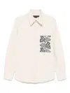 Federico Cina Cotton Shirts In Neutrals