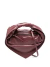 Federico Cina Medium Shoulder Bag Removable Strap In Red