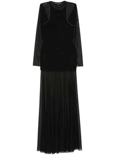 FEDERICO CINA SHEER LAYERED DRESS WITH ETHEREAL AESTHETIC
