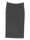 Federico Cina Straight Skirt In Gray