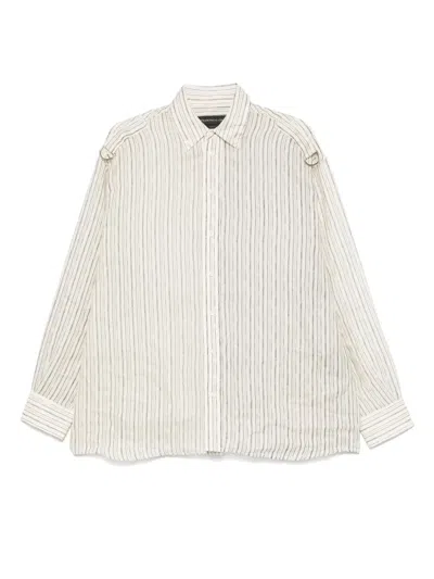 Federico Cina Striped Shirt In Multicolor