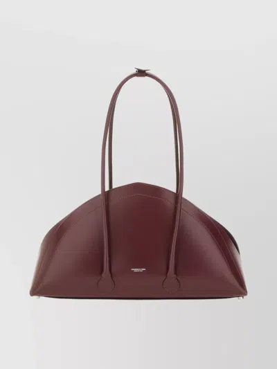 FEDERICO CINA STRUCTURED SHOULDER BAG LONG HANDLES