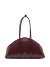 Federico Cina Structured Shoulder Bag Long Handles In Red
