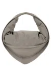 Federico Cina Tortellino Shoulder Bag In Gray