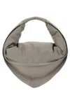 Federico Cina Tortellino Shoulder Bag In Gray