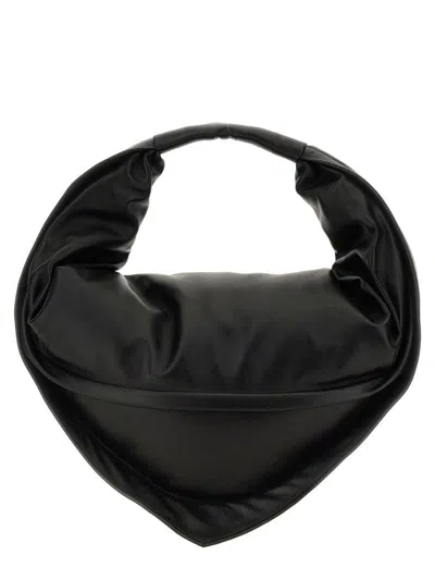 Federico Cina Tortellino Shoulder Bag In Black
