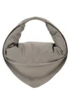 Federico Cina Tortellino Shoulder Bag In Gray