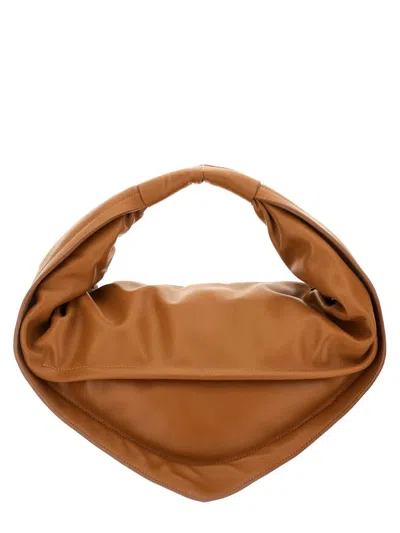 Federico Cina Tortellini Midi Bag In Brown