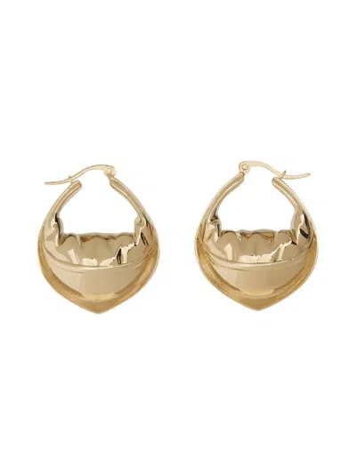 Federico Cina Tortellini Mini Earrings In Gold