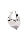 Federico Cina Tortellino Earrings Accessories In Silver
