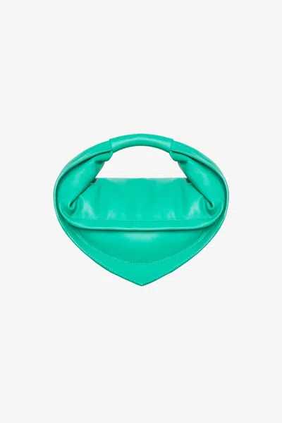 Federico Cina Tortellino Mini Bag In Green